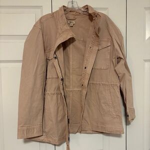 Style & Co. Light Pink Lightweight Khaki Size 2X Jacket
